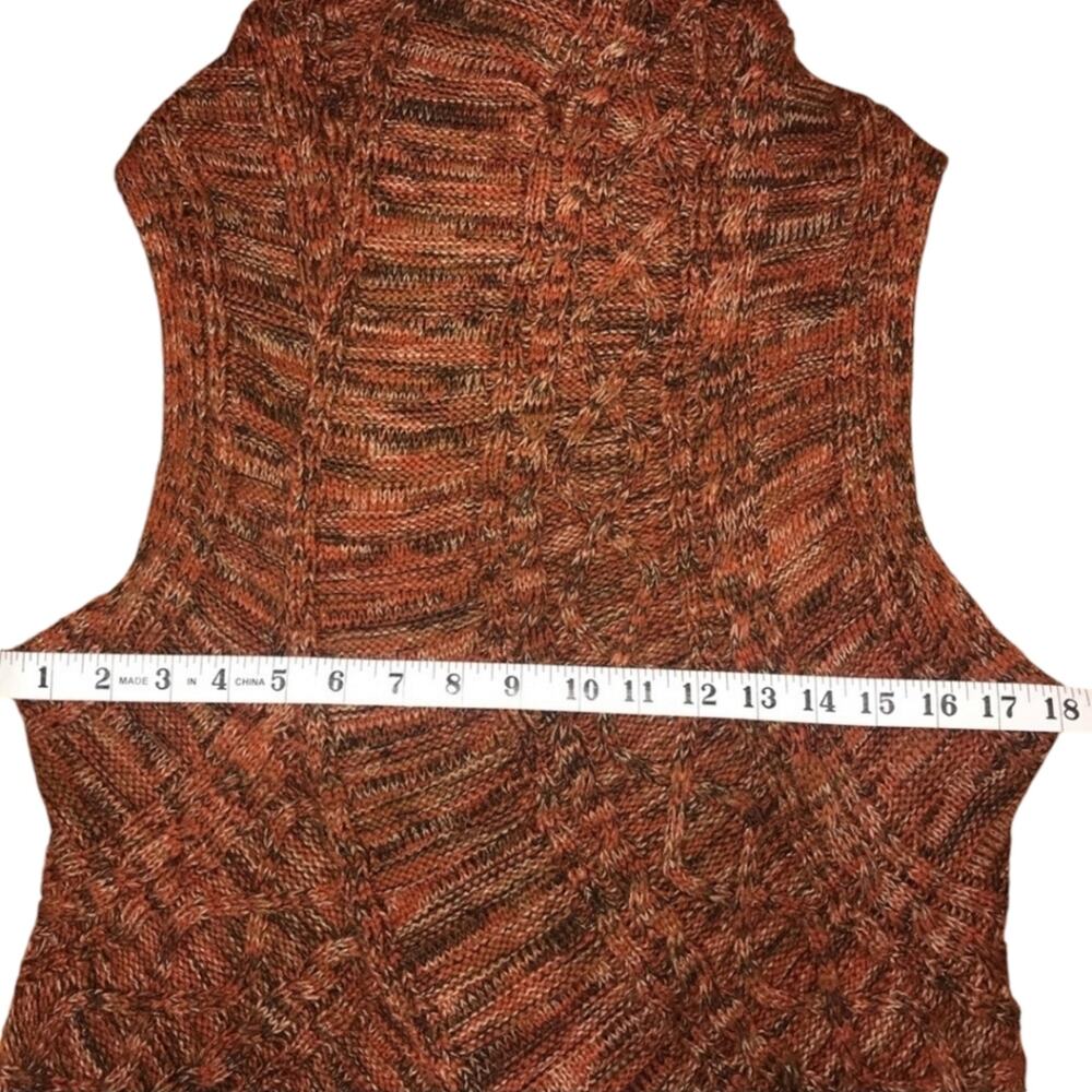 Reference Point Women’s Sleeveless Open Front Kni… - image 7